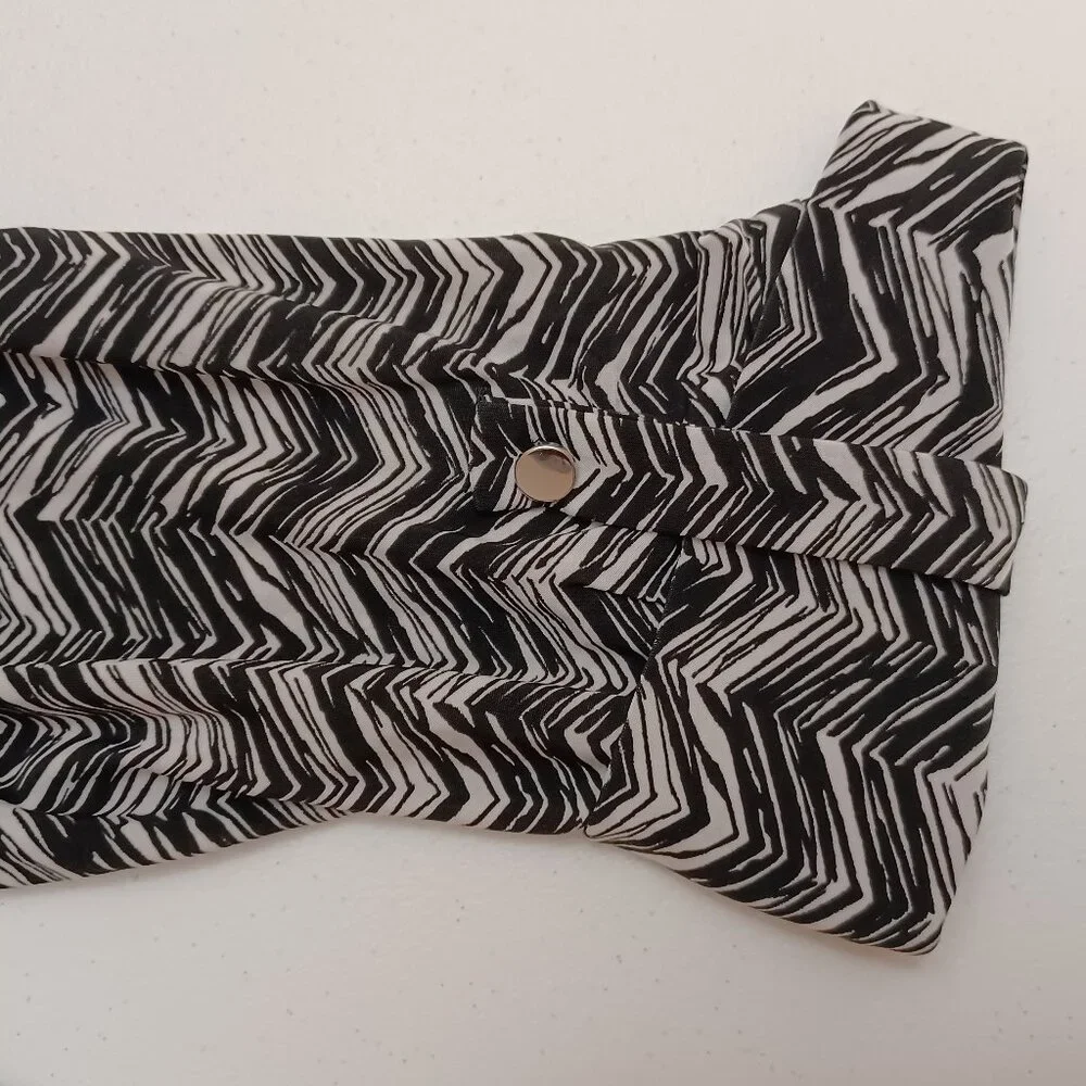 Cocomo Black and White Chevron‎ Women's Top